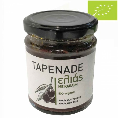 Økologisk oliventapenade med kapers | 180g