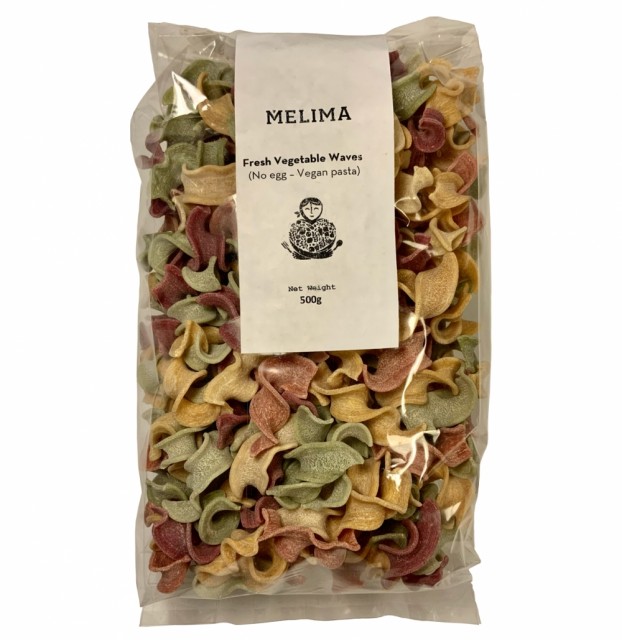 Grønnsakspasta - Vegan Pasta - 500g